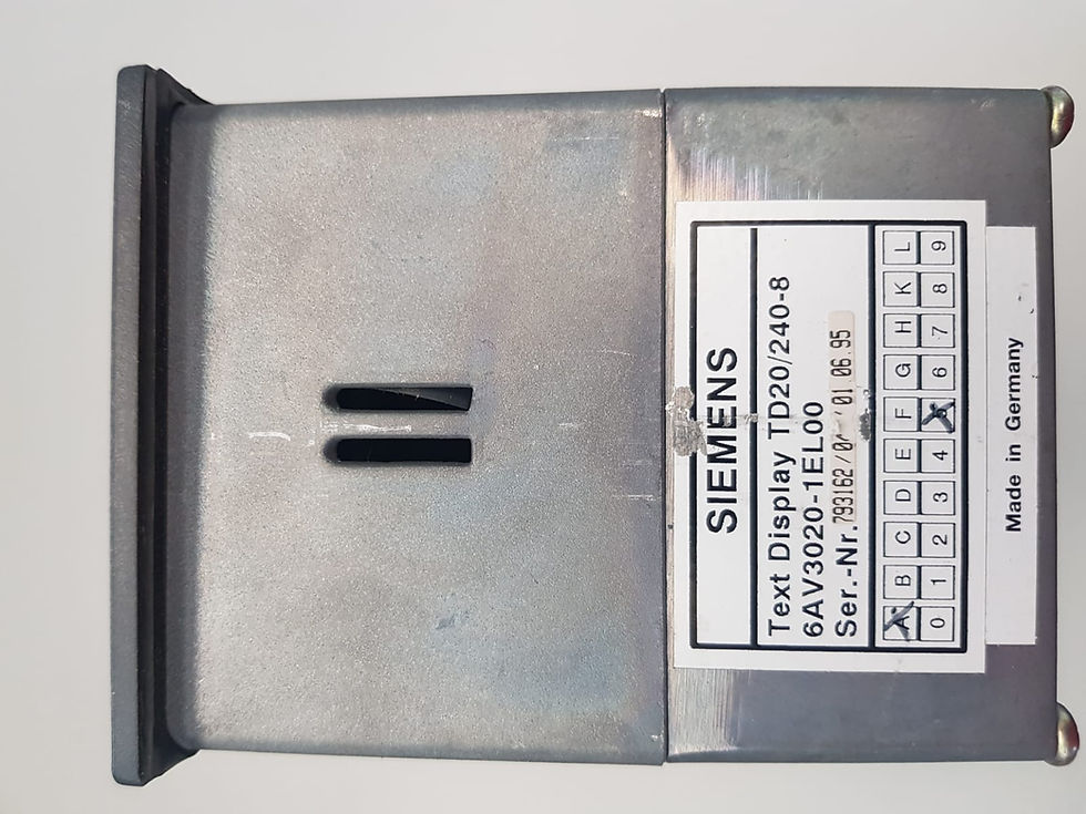 Miniaturbild: Siemens Text Display TD20/240-8, 6AV3020-1EL00