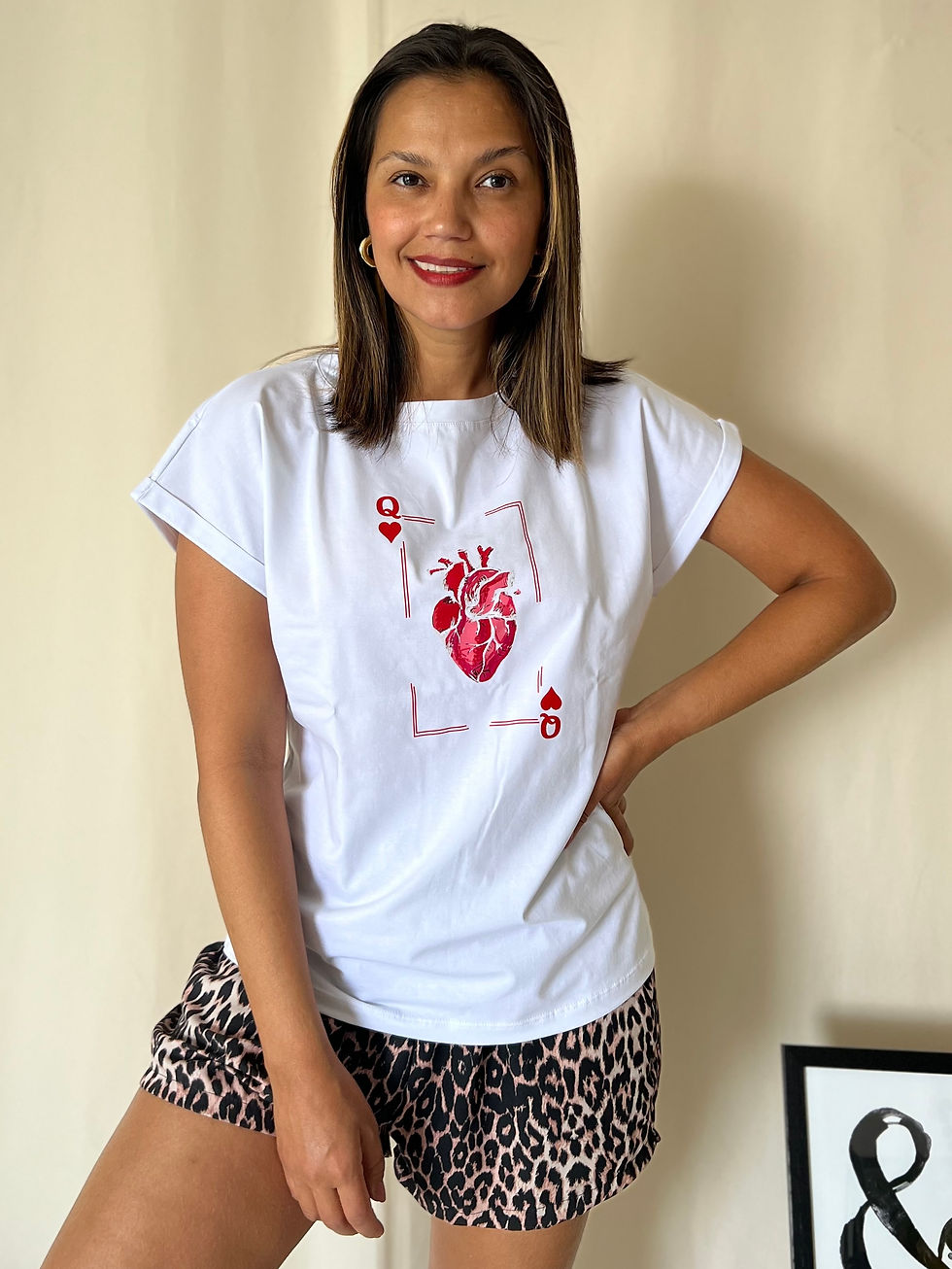 Blusa Reina de corazones