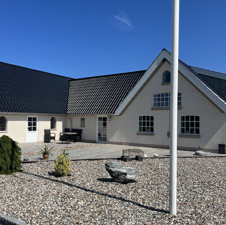Et smuk hus med ny renoveret facade 