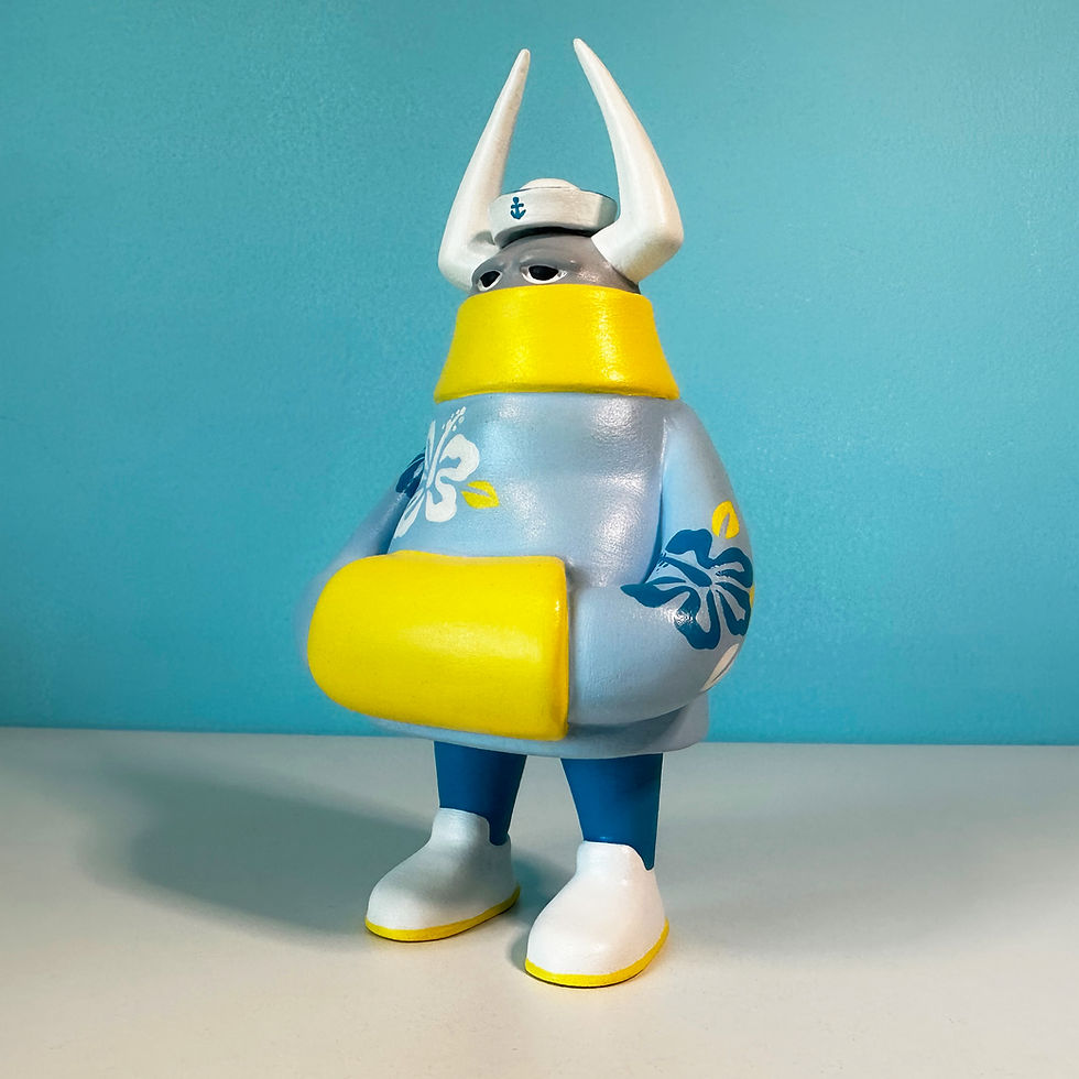 Thumbnail: Horned One Toy - Aloha Edition