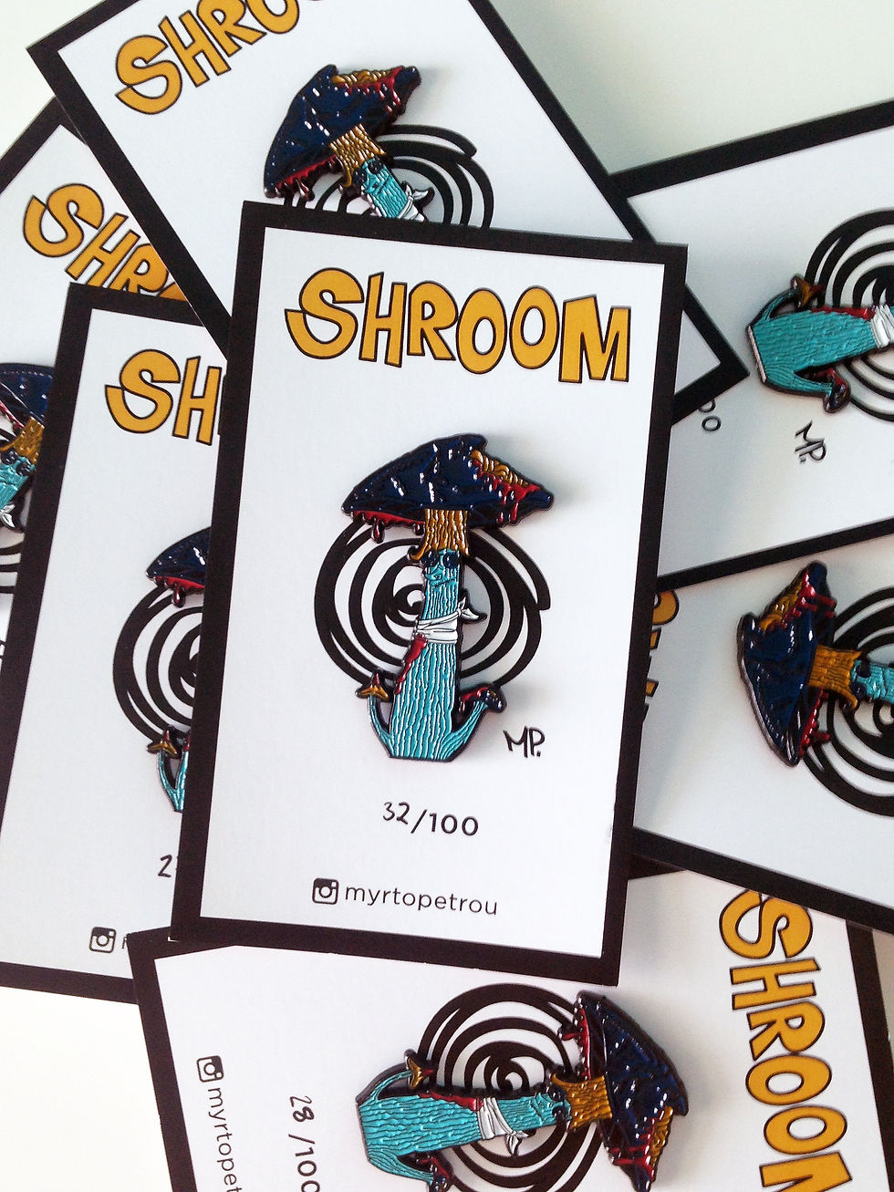Thumbnail: Shroom Enamel Pin