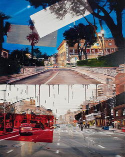 Into the night, 150x120 cm