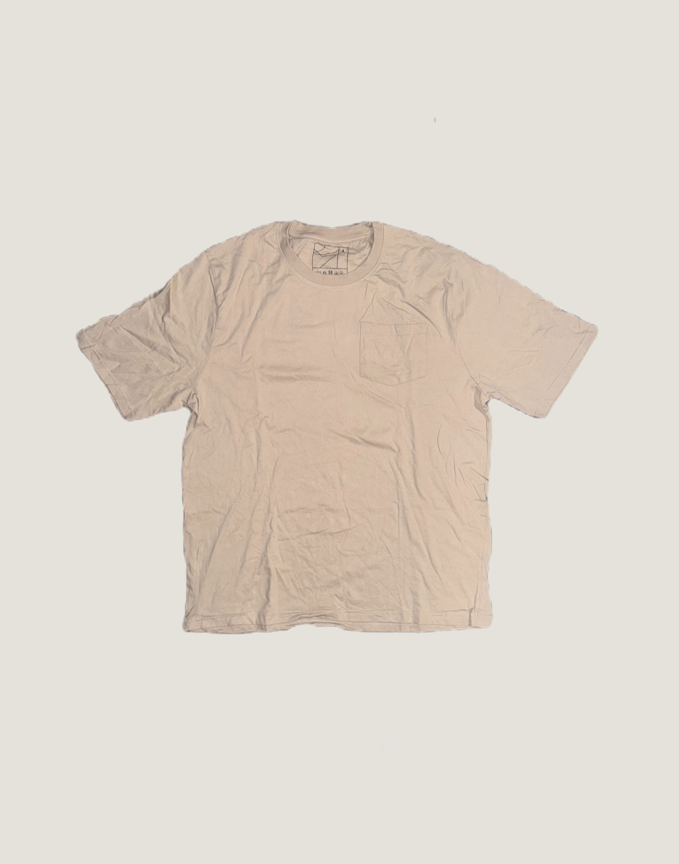 Grey Loose Fit Pocket T-Shirt