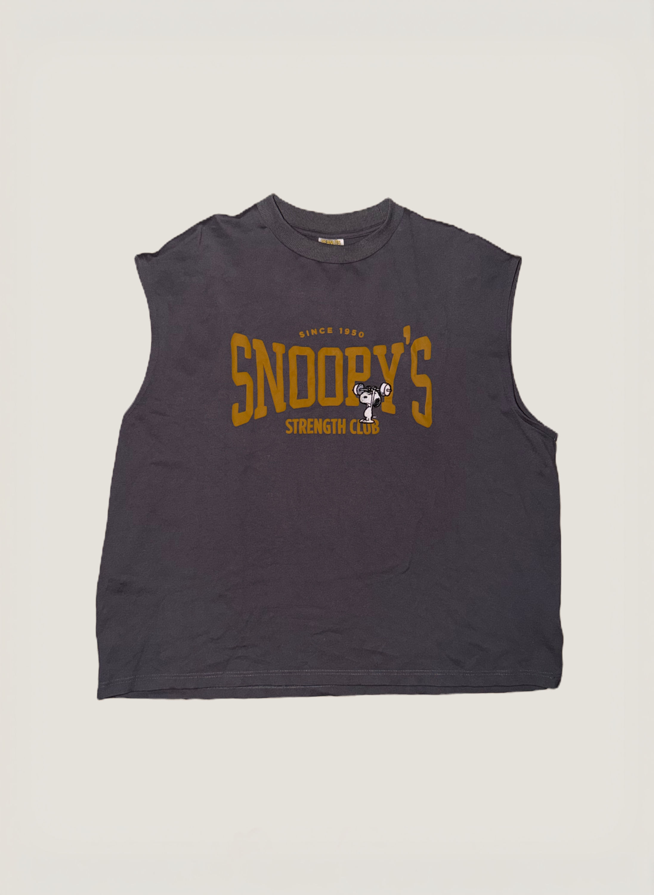 Snoopy's Strength Club Muscle Shirt