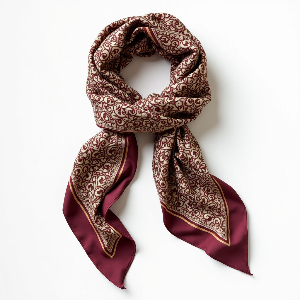 Silk Paisley Scarf