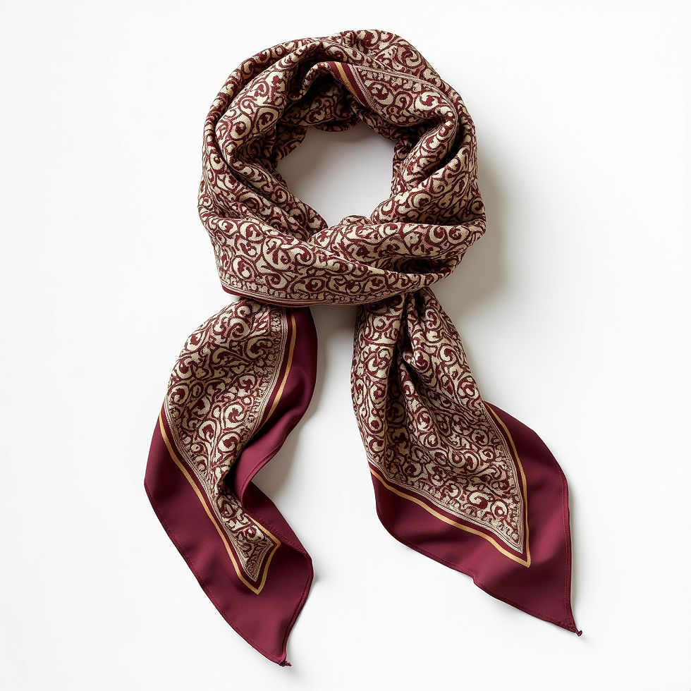 Silk Paisley Scarf