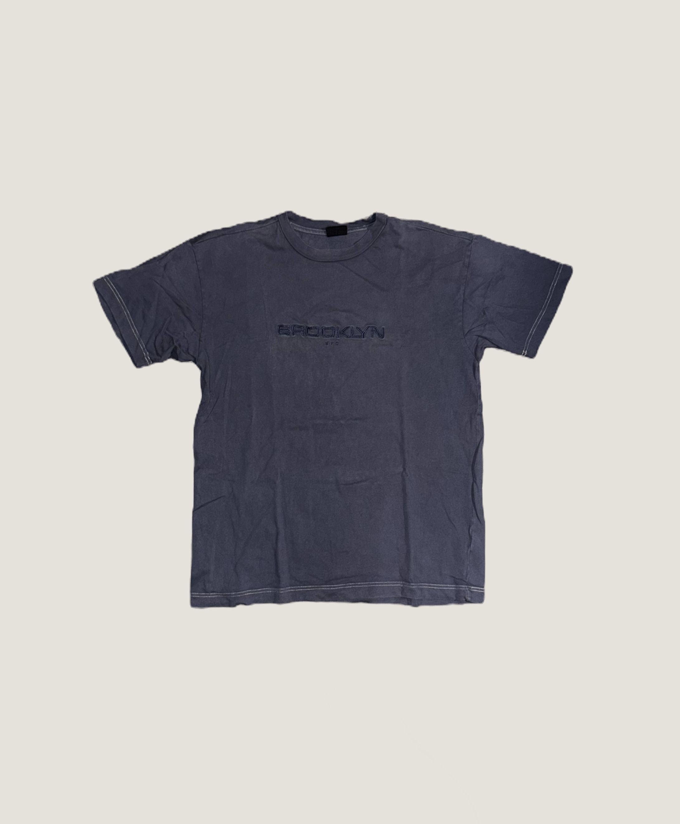 Cotton On Heavy Weight Box Blue T-Shirt