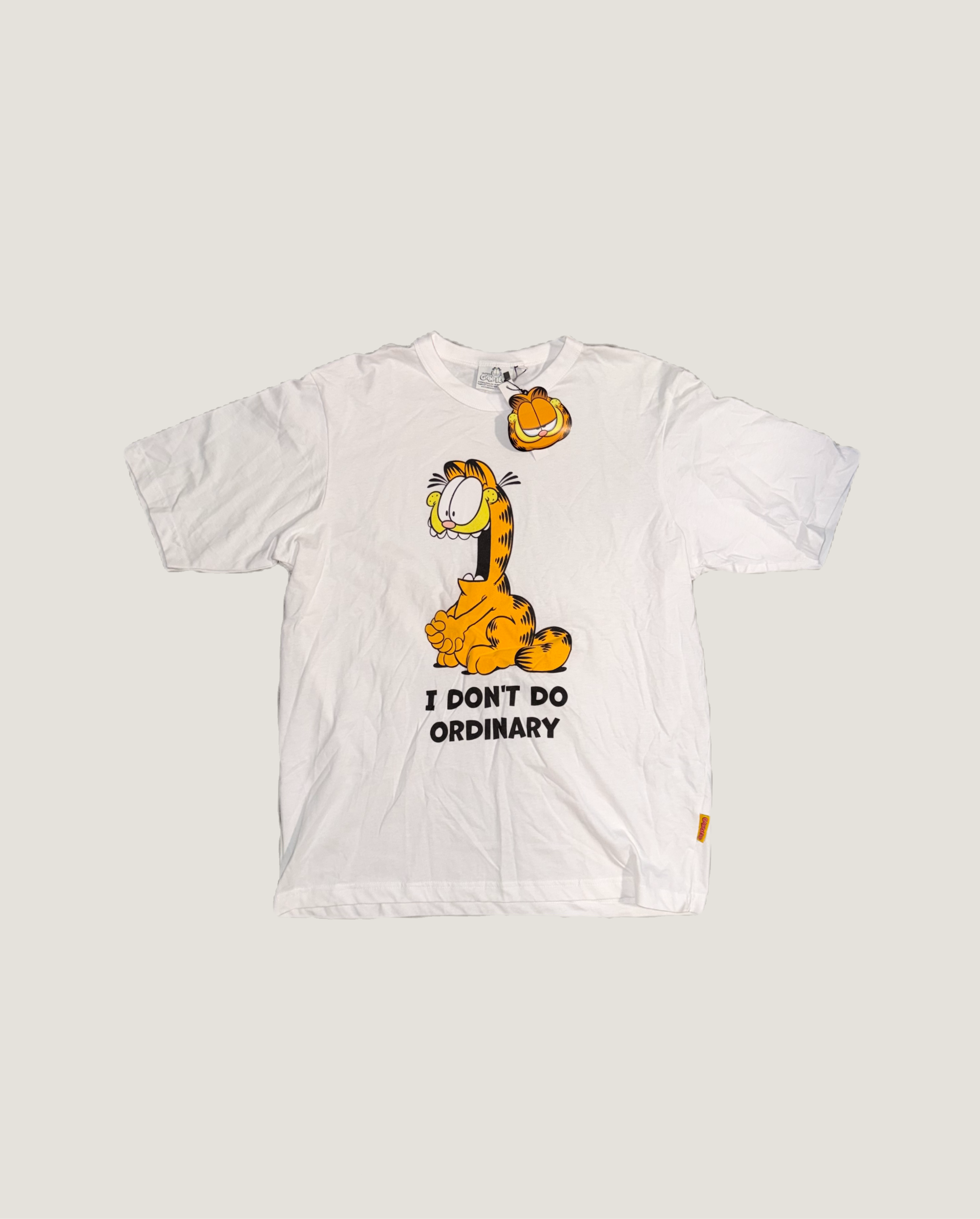 Garfield Graphic White T-Shirt