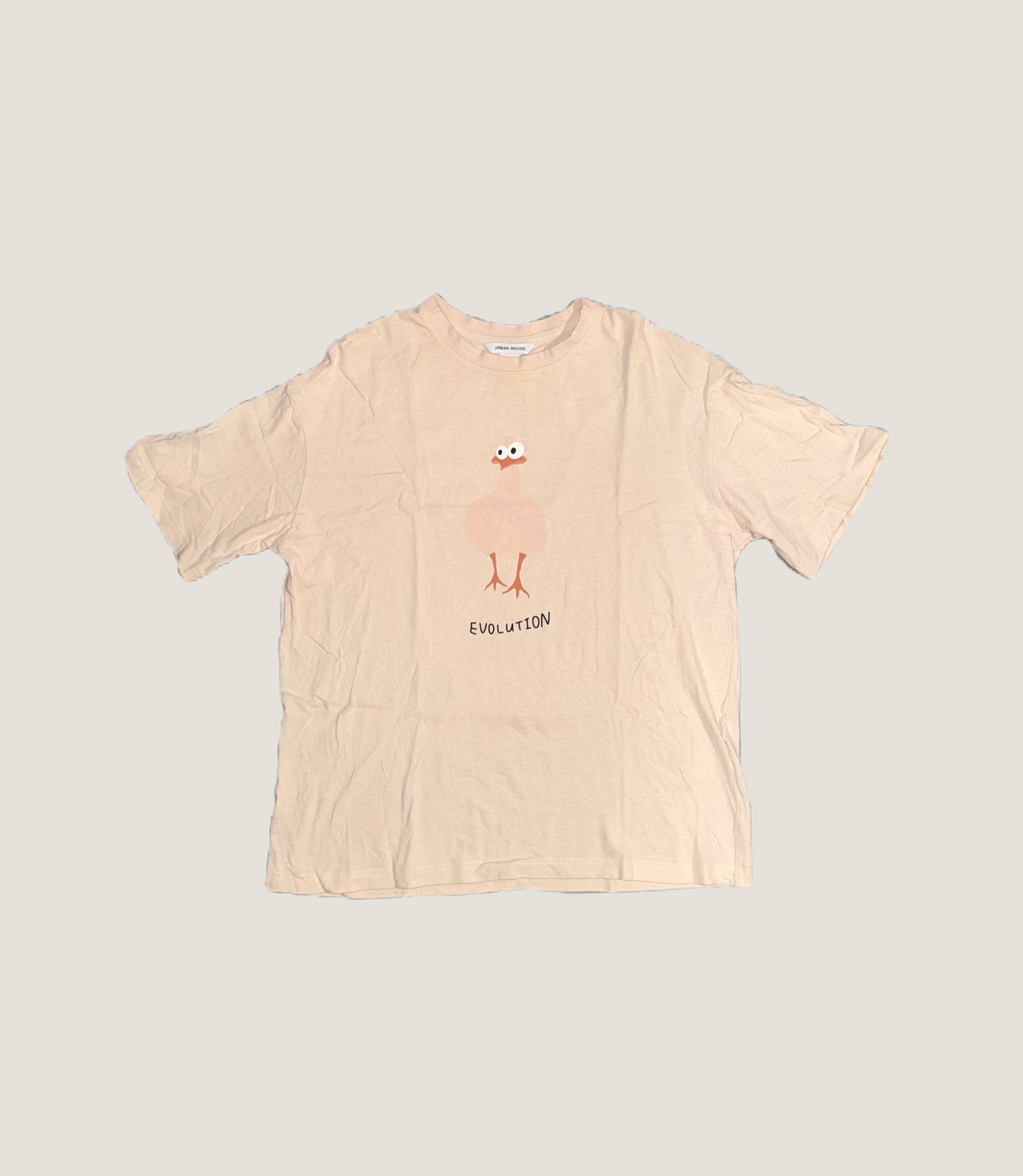 Urban Revivo Goose Beige T-Shirt