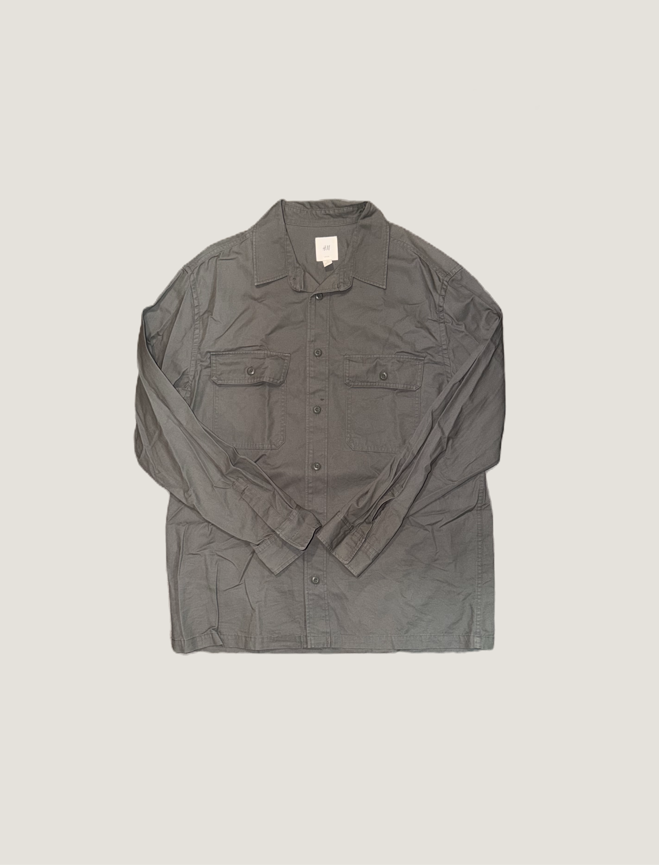 H&M Olive Green Overshirt
