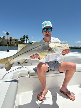 redfish caught on tampa bay charter trip