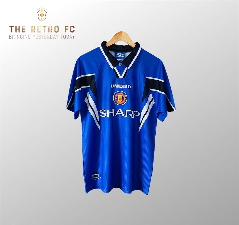 96-97 Manchester United third kit タグ付き Manchester United 1996-97 Third Kit