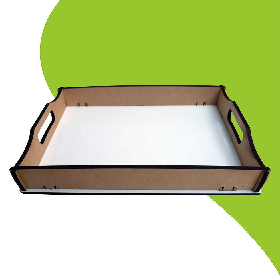 Miniatura: BANDEJA A3 FC MADERA BRILLANTE SUBLIMABLE