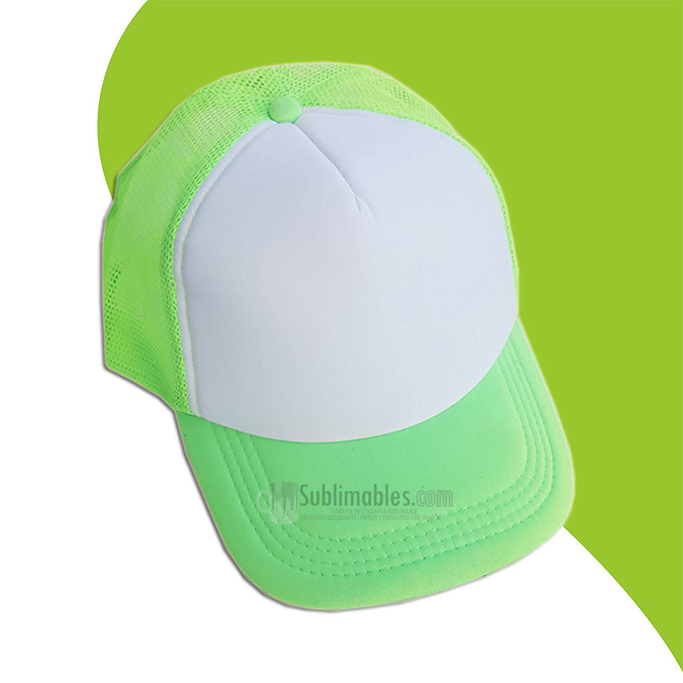 Miniatura: GORRA TRUCKER SUBLIMABLE FRENTE BLANCO