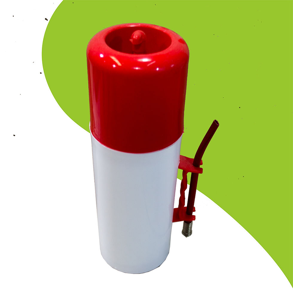 Miniatura: TERMO AUTOCEBANTE CUERPO BLANCO TAPA COLOR P/VINILO