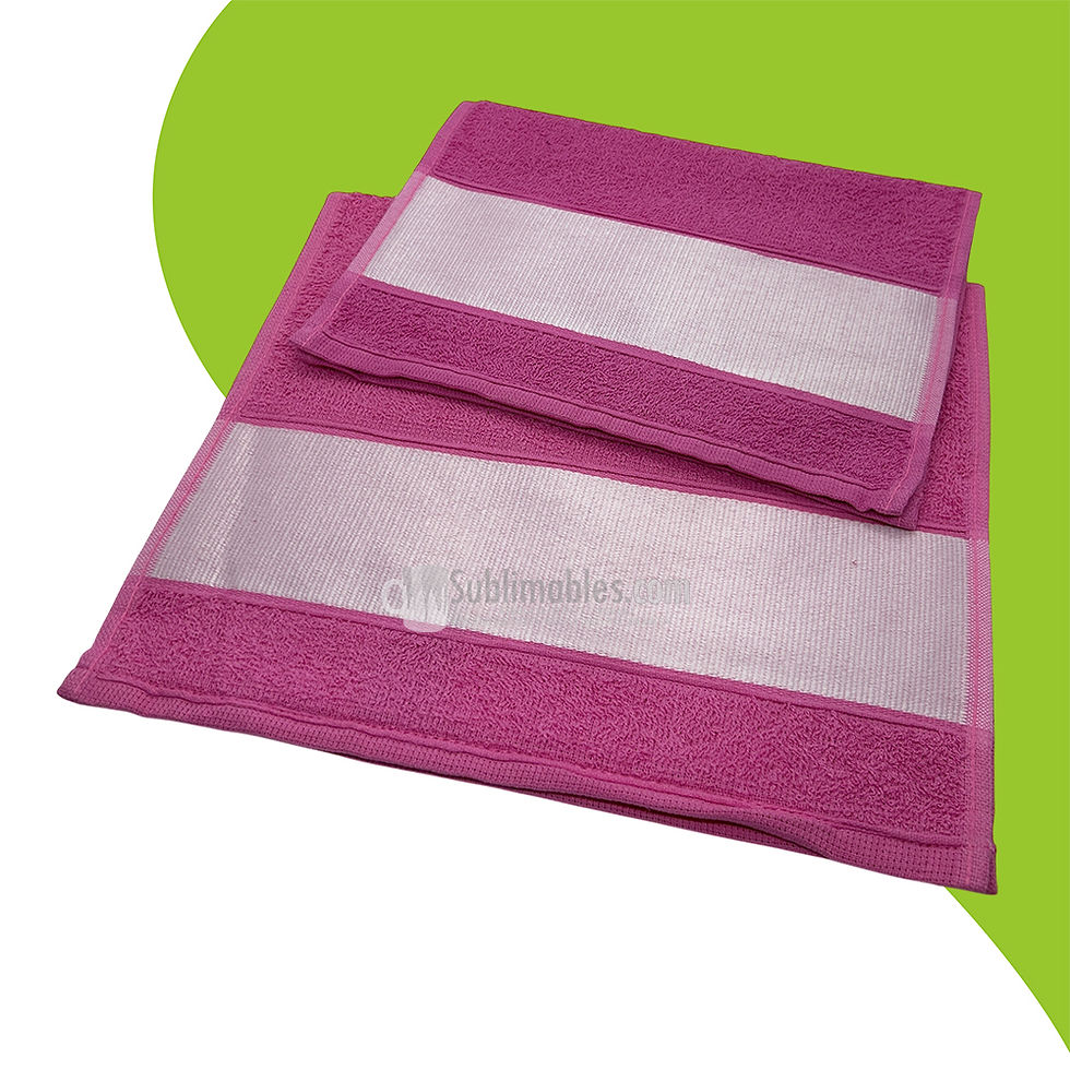 Miniatura: JUEGO DE TOALLA PARA SUBLIMAR