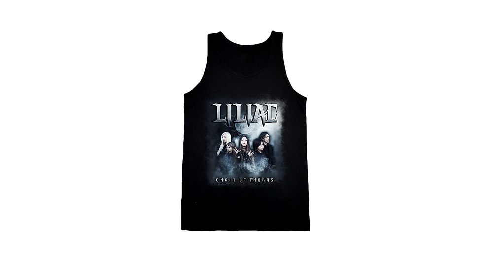 Chain of Thorns Black Tank Top