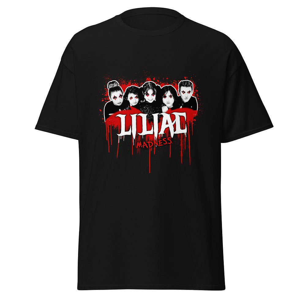 Madness Tour Shirt Liliac Band