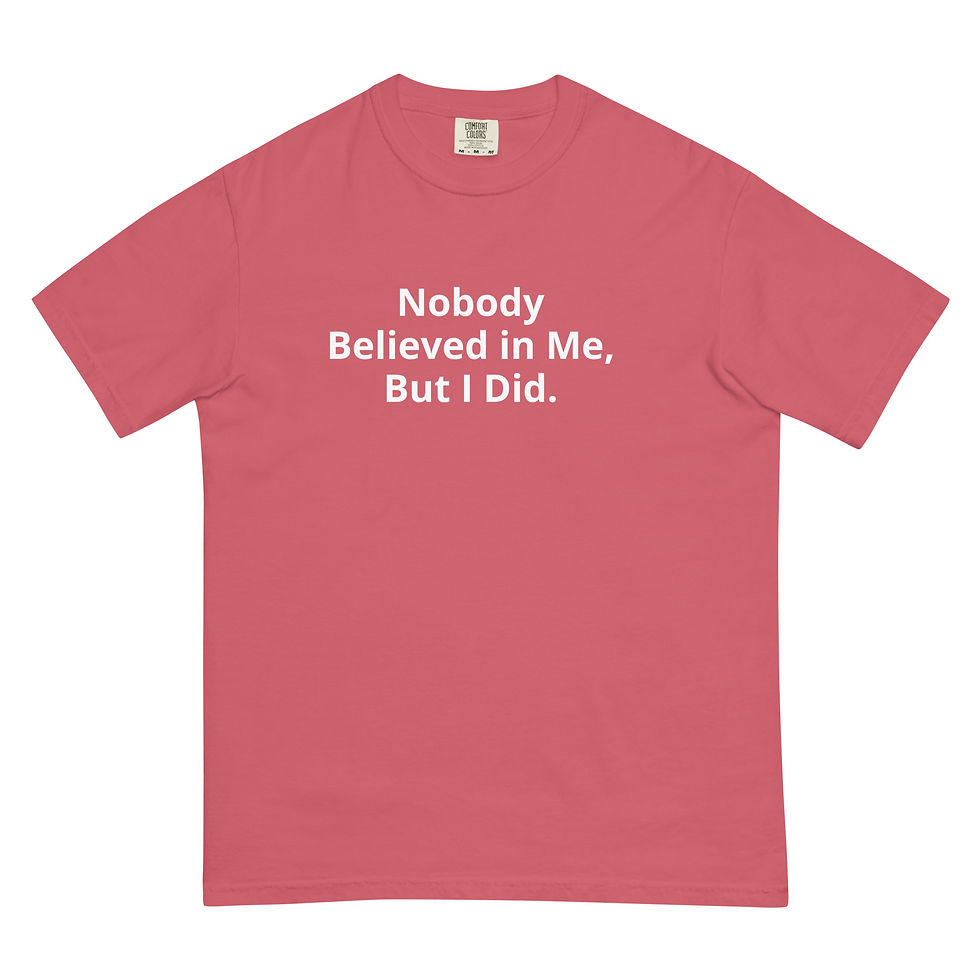 Thumbnail: I BELIEVE.
