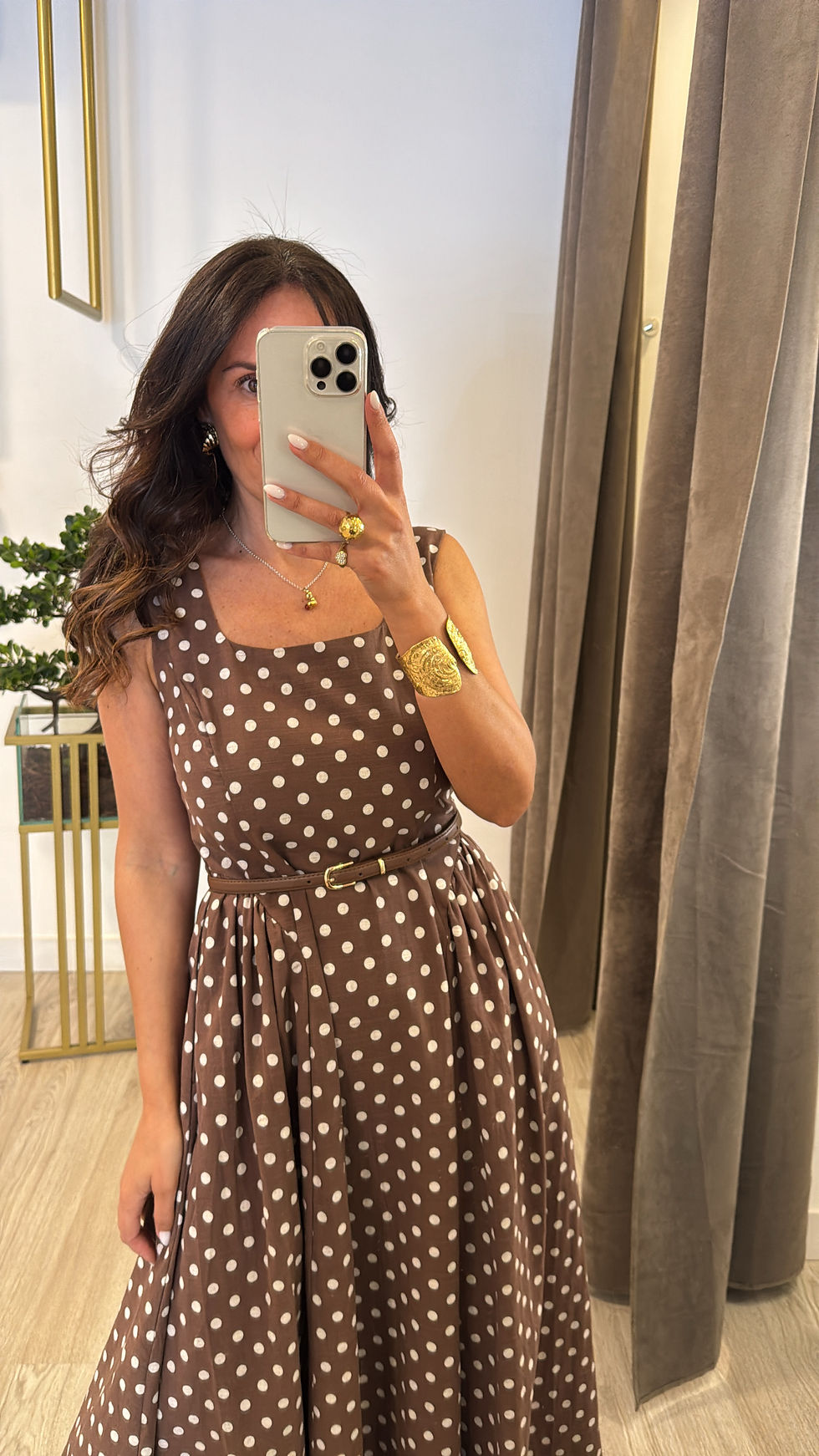 Thumbnail: Vestido às bolinhas ( duas cores)