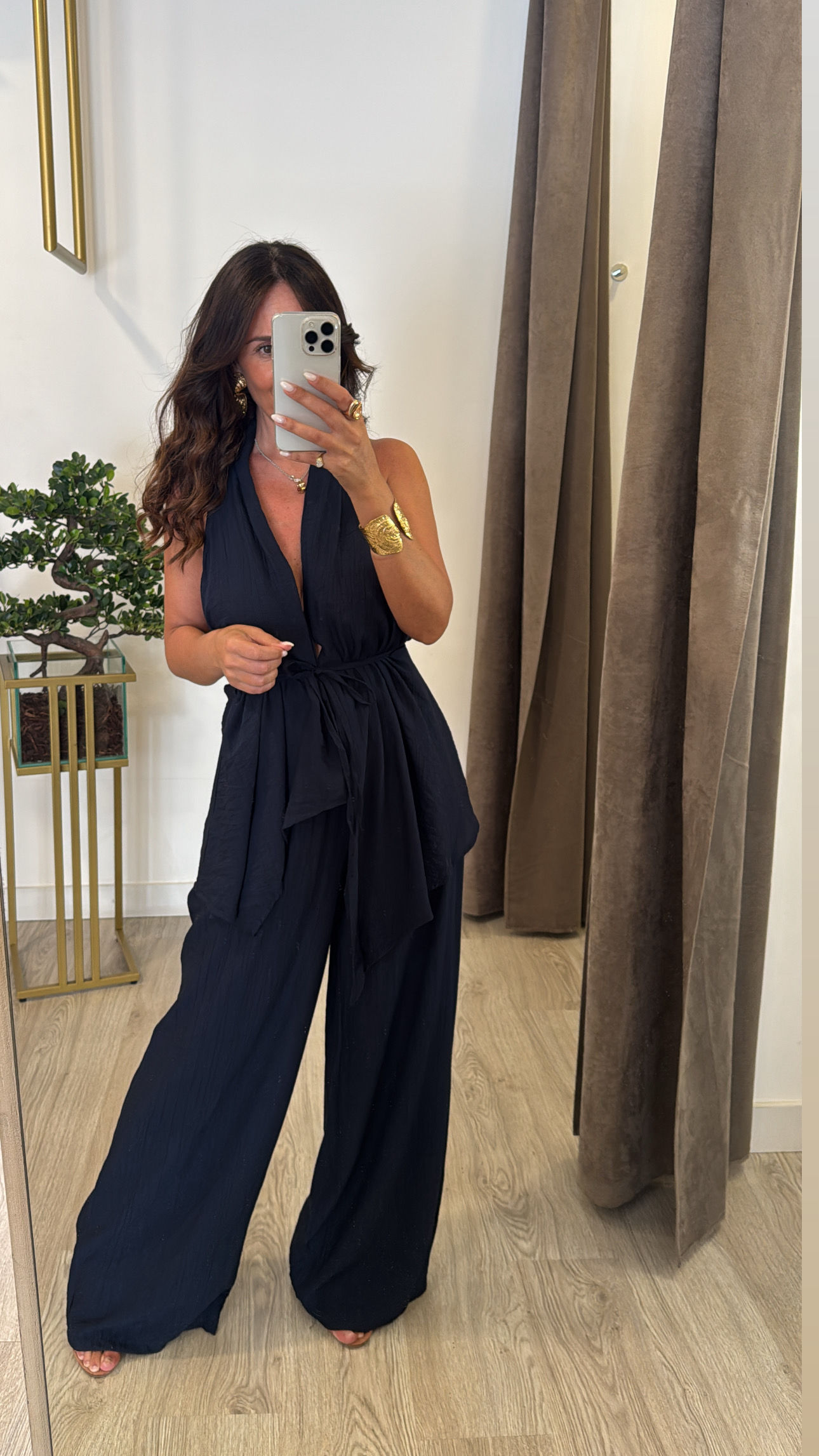 Conjunto de calça e colete 