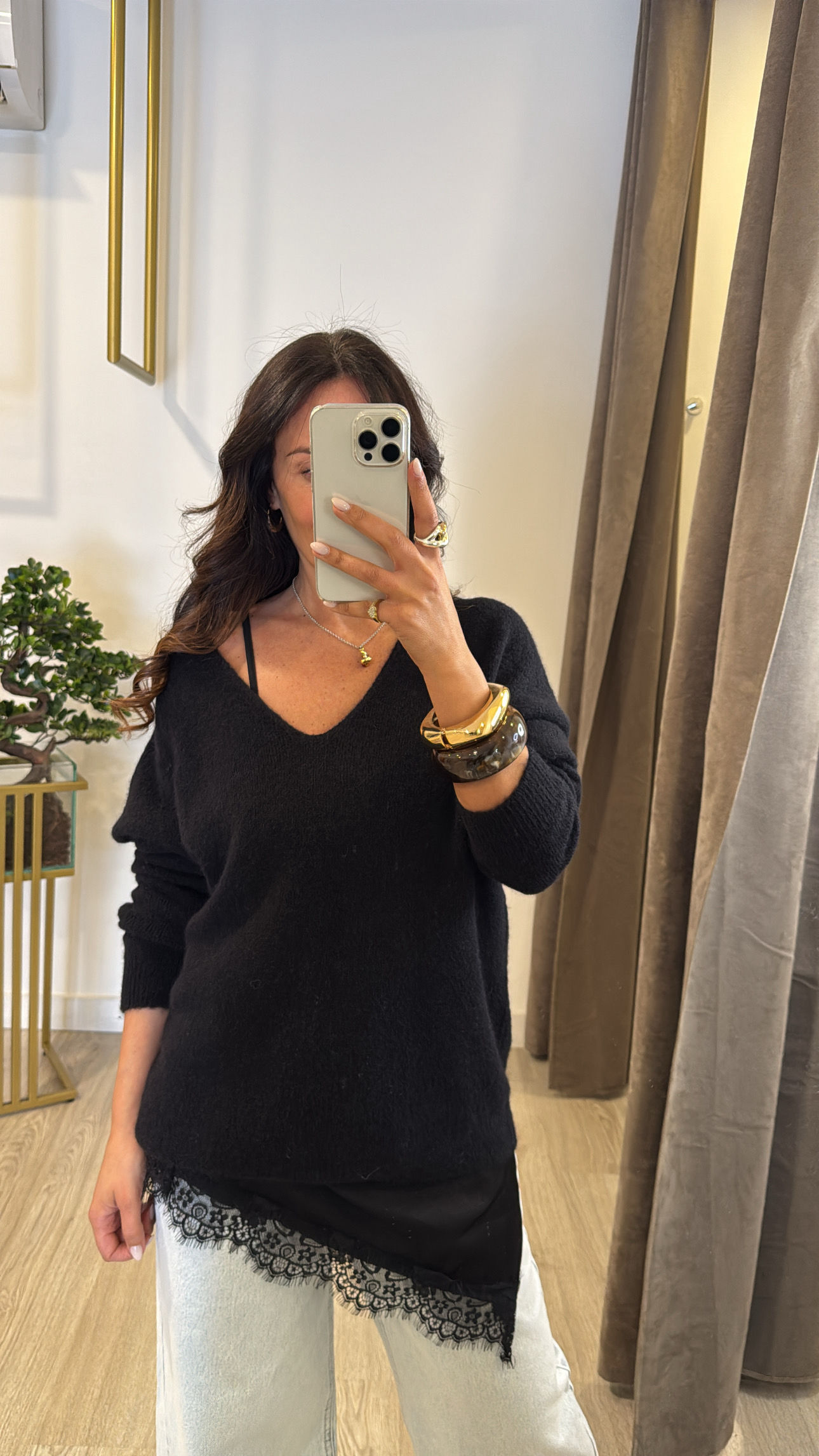 Camisola Lumina com top incluído ( três cores )