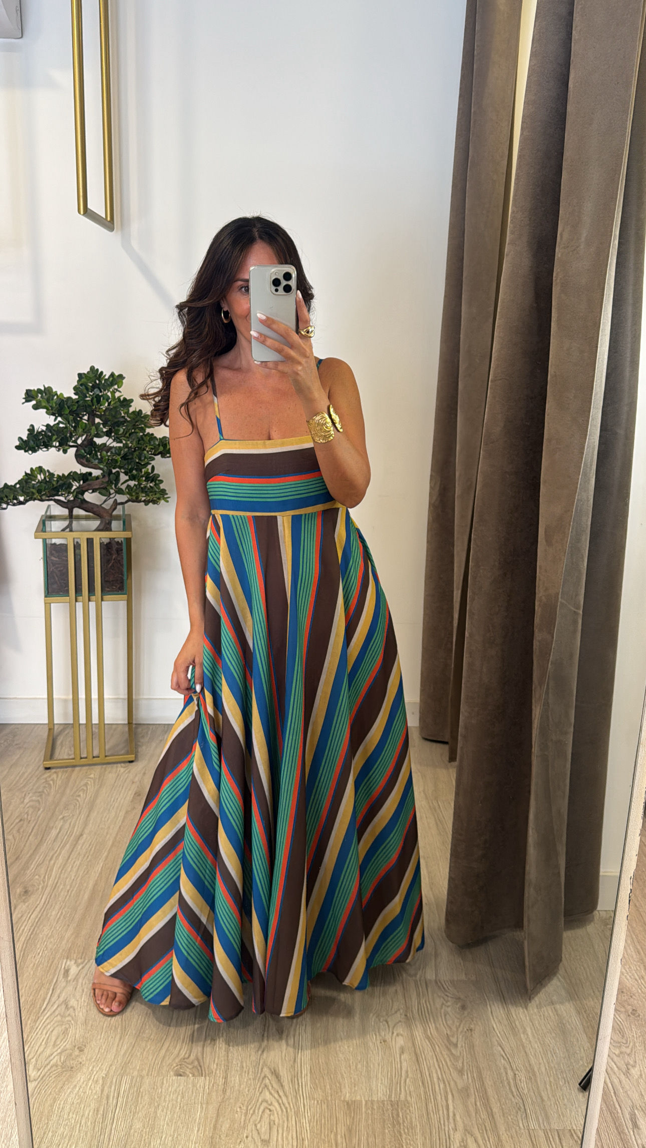 Vestido riscas 