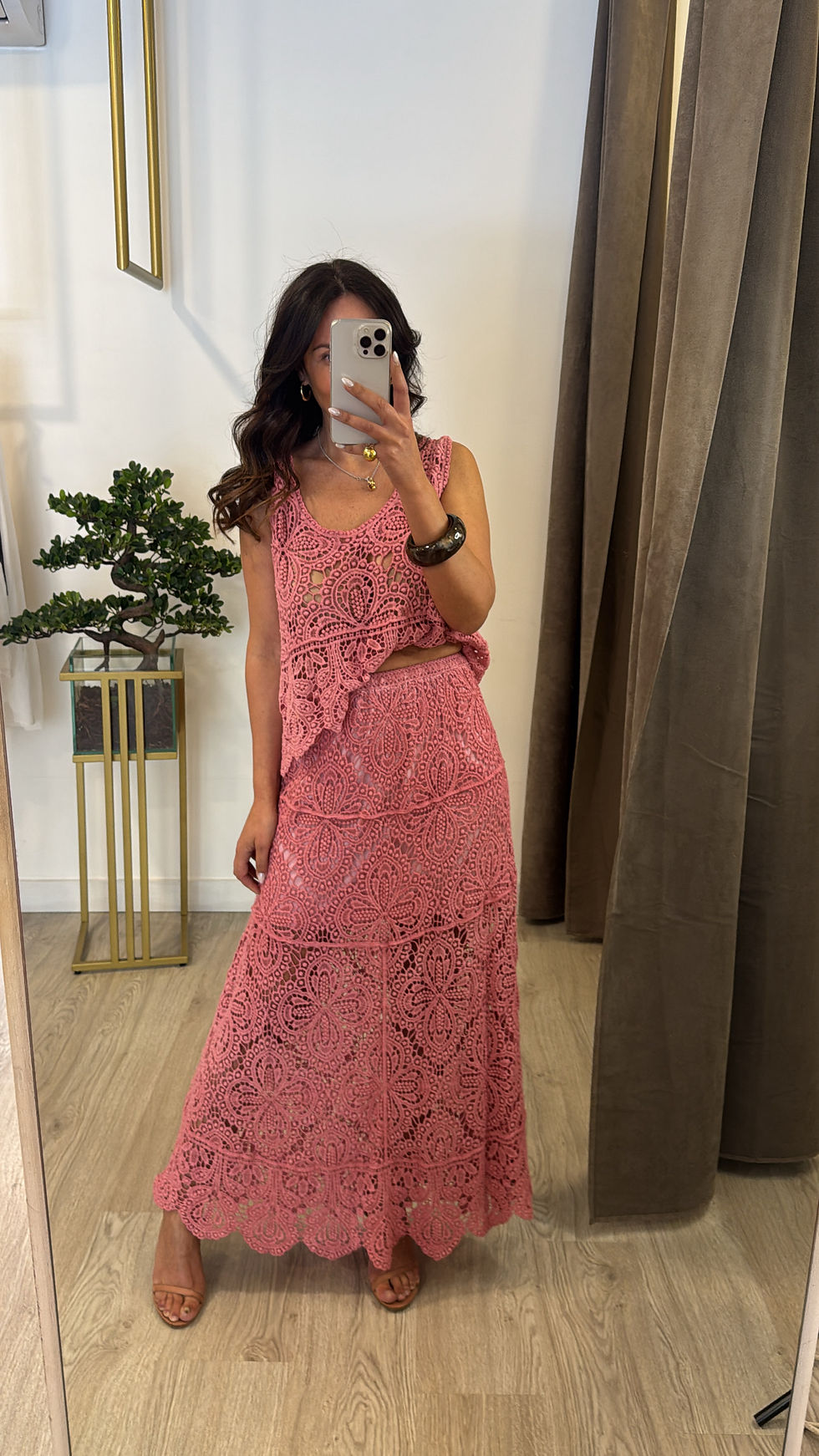 Miniatura: Conjunto em croché 