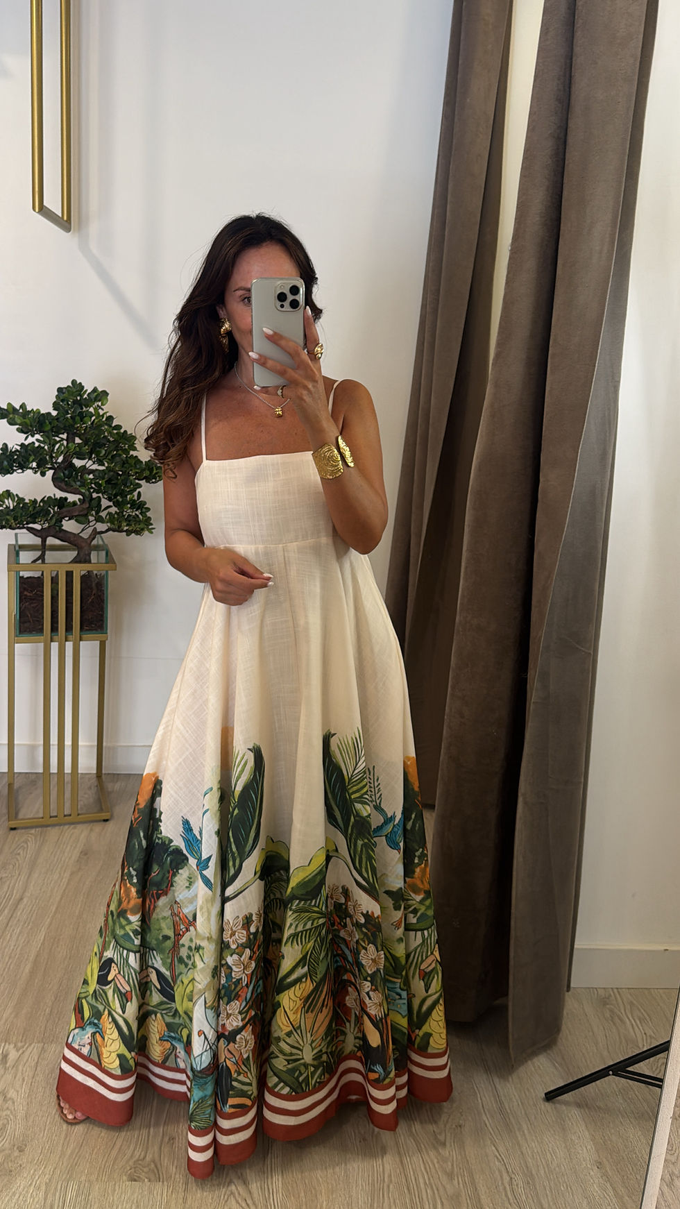 Thumbnail: Vestido comprido Tropical