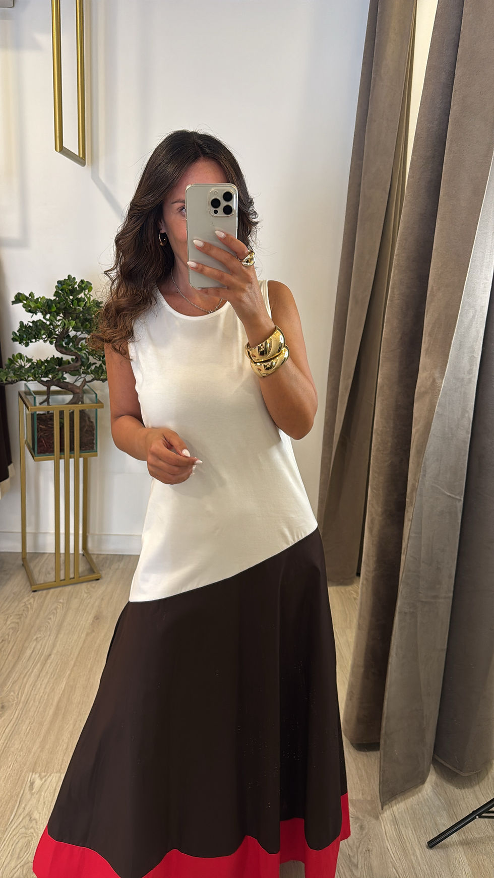 Thumbnail: Vestido bicolor 