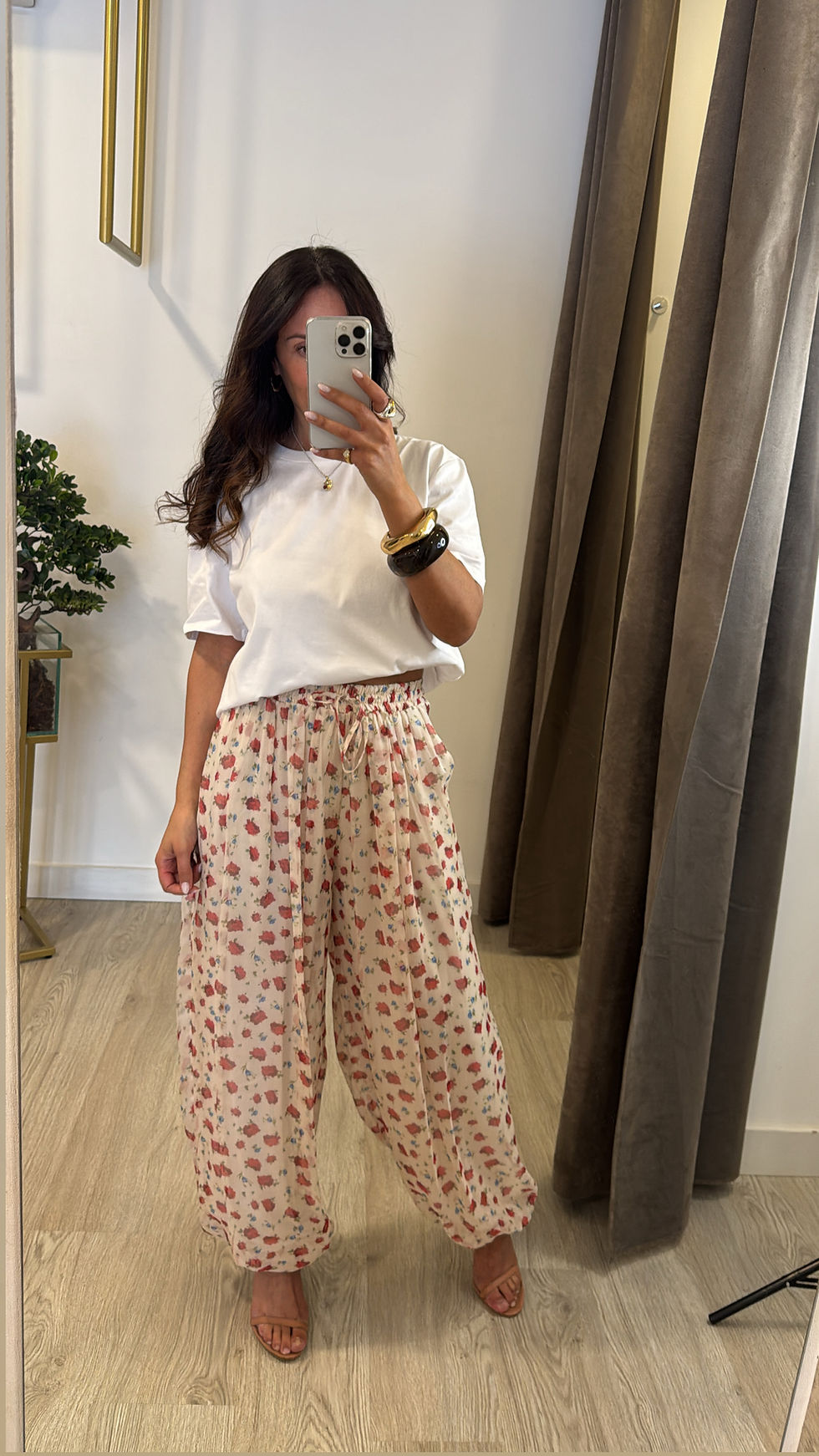 Miniatura: Calça estampada Lumina (três cores)
