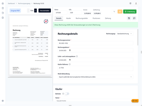 „Auslandsrechnung und E-Rechnung: Überblick zu Reverse Charge, innergemeinschaftlicher Lieferung und Export“