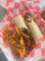 Grilled Steak or Chicken Wrap