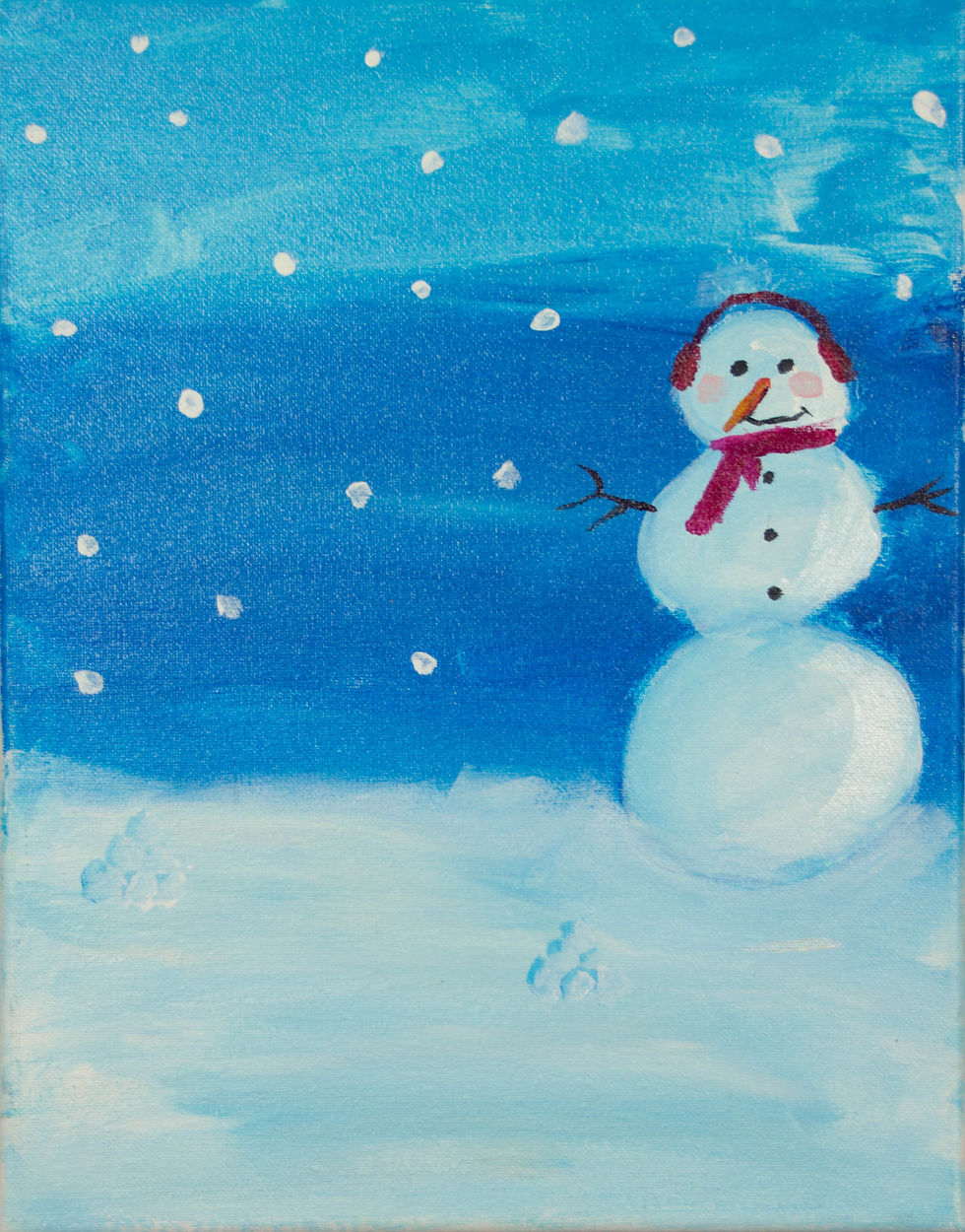 Snowman & Stars