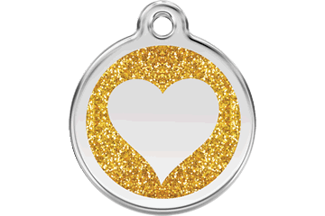 Thumbnail: Red Dingo Glitter Heart