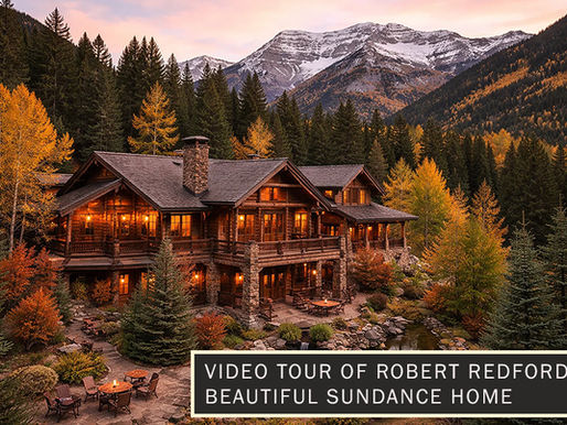 Robert Redford's Home in Sundance - A beautiful Video Tour of this Resort of its own Nestled in the Larger Sundance Utah Valley