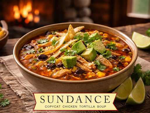 Sundance Resort Copycat Chicken Tortilla Soup Recipe (It's spot on)