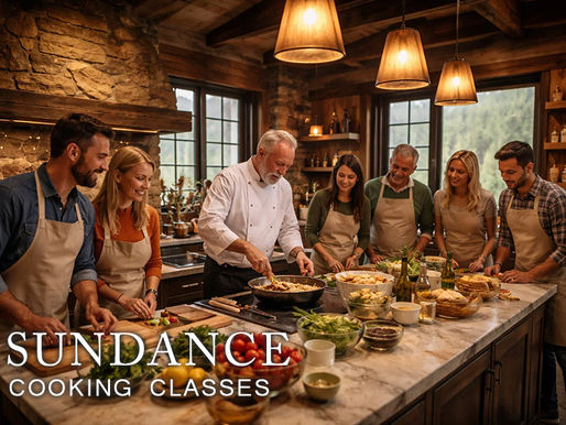 Sundance group taking cooking classes