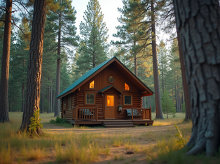 Family cabin in a national park, perfect for multigenerational vacation