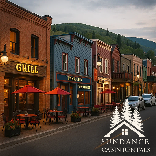A view of downtown Park City main street