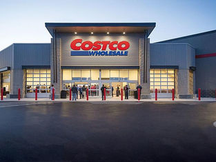 front of a Costco store 