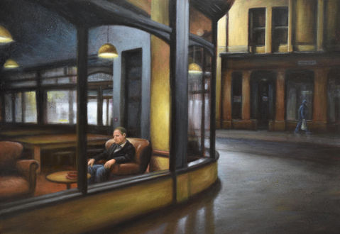 Night & Day Oil Paintings | Joel Simon
Lombard Street, 11pm