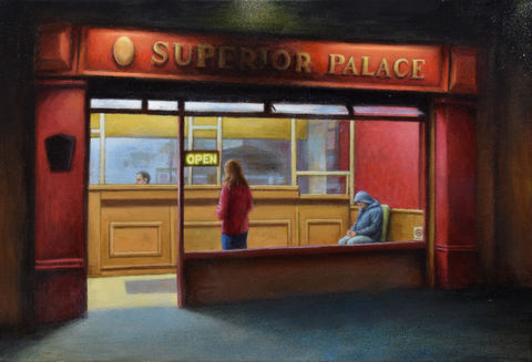 Night & Day Oil Paintings | Joel Simon
Saturday Night Takeaway