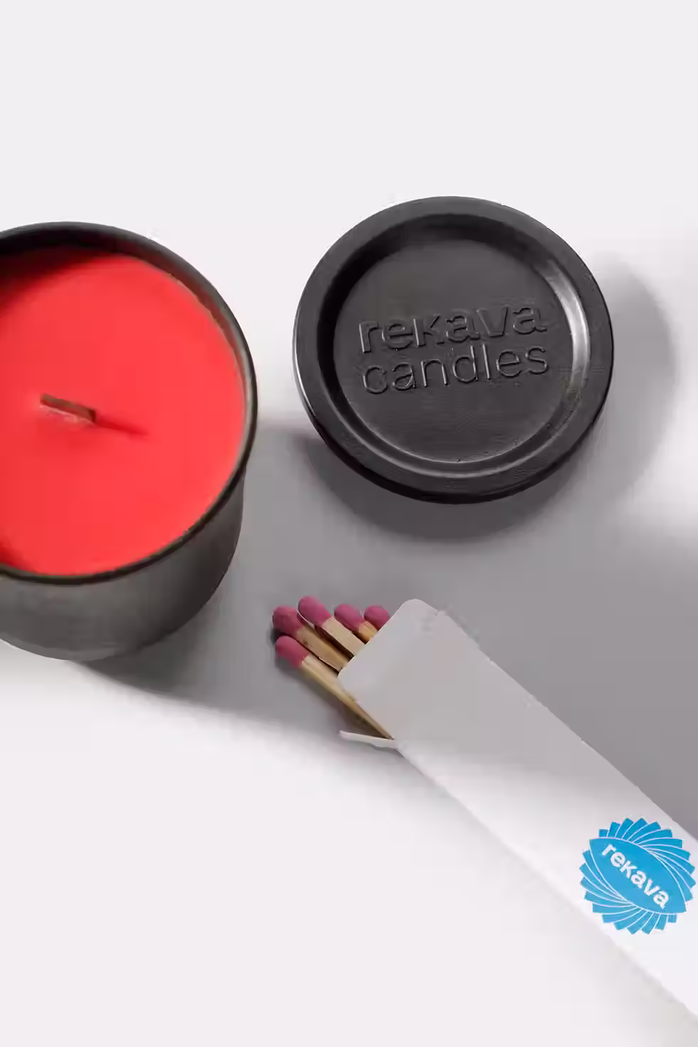 Прев'ю: Rekava Свічка ВІННИЦЯ з ароматом вишні