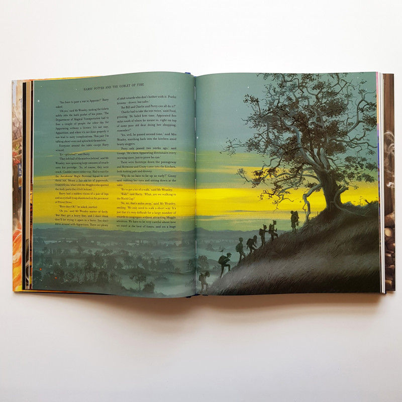 Прев'ю: Гаррі Поттер і келих вогню. Книга 4. Ілюстрована