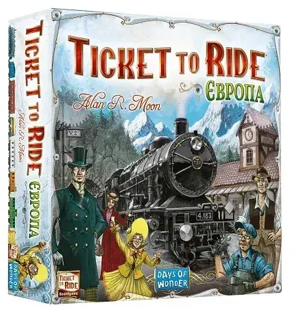 Настільна гра Квиток на поїзд: Європа (Ticket to Ride: Europe)