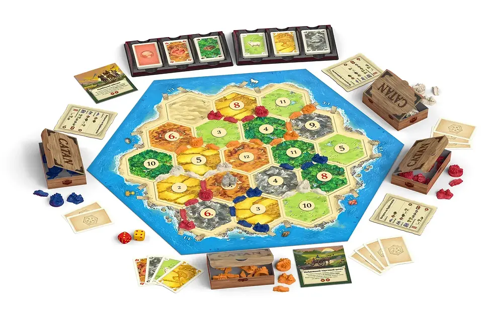 Прев'ю: Настільна гра Catan (Колонізатори)