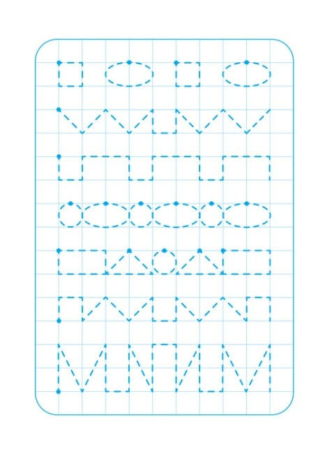 Школа Кенгуру. Зошит-тренажер. Пишемо у клітинках