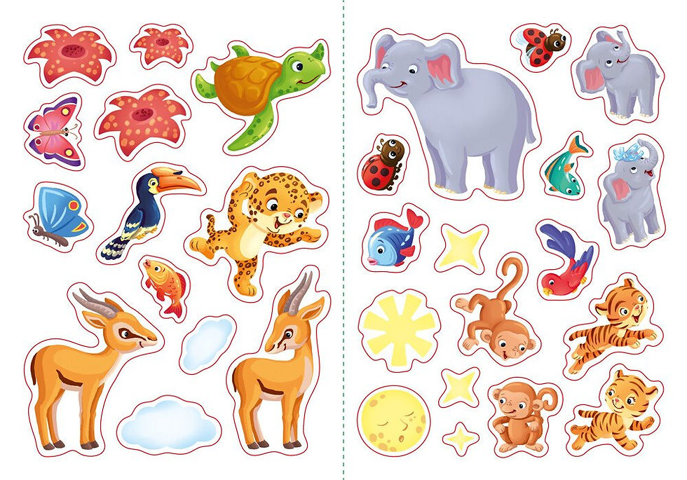 Прев'ю: Тигреня. Створюй історії з наліпками