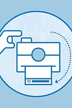 Instant-Foto-Plakat